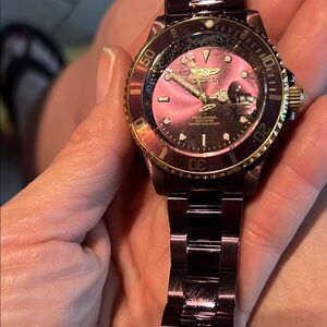 Invicta Women's Watch - Purple and gold